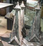 Four French Stone Finials