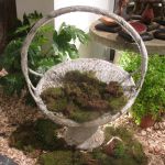 French Compostion Stone Basket Jardiniere