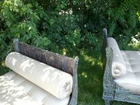 Pair of French Cast Iron Day Beds