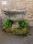  Very Early French Carved Stone Planter