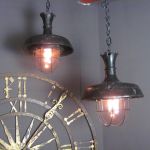 French Iron Industrial Lights