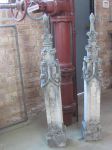 Pair of French Crocketed Limestone Finials