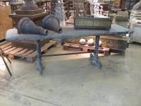 Large French Slate Top Table