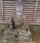 English Reconstituted Stone Buddah